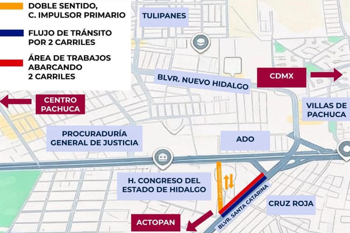 Alerta vial: inician los trabajos de la segunda etapa de rehabilitación en el bulevar Santa Catarina