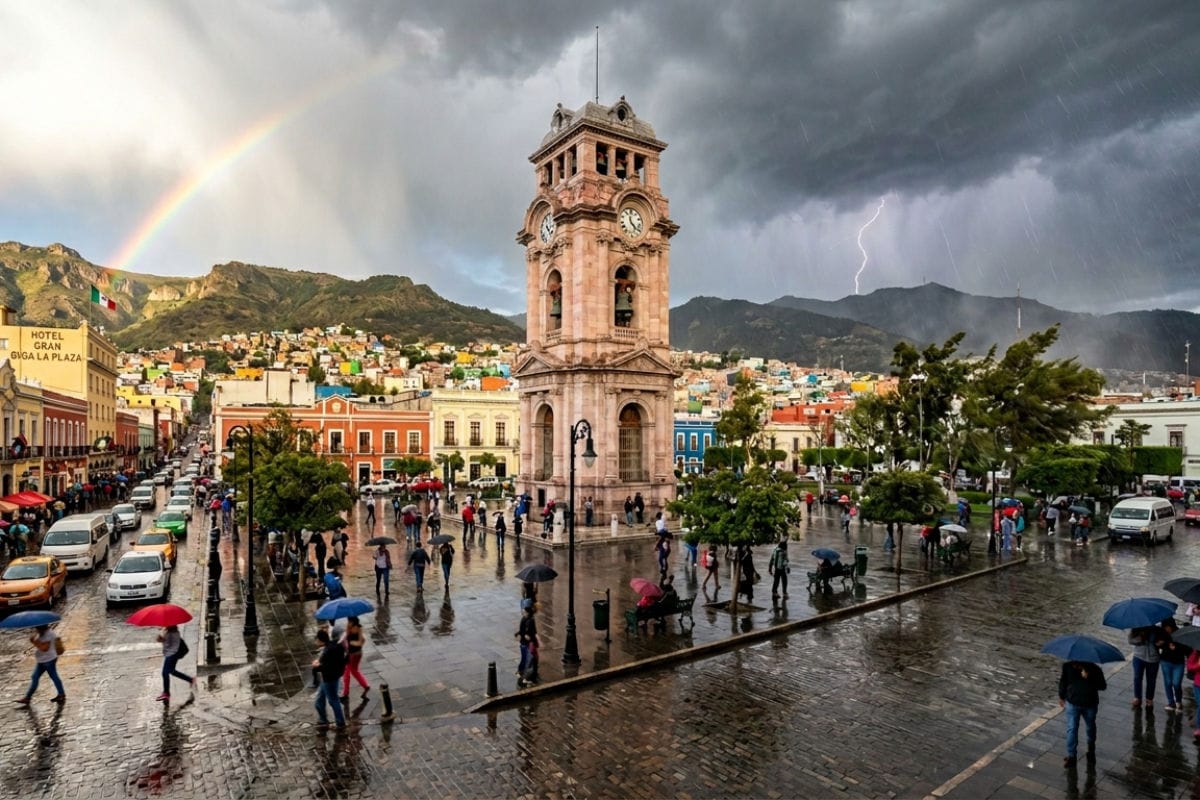 Frente frío 43 traerá lluvias intensas y cambios bruscos de clima a Hidalgo
