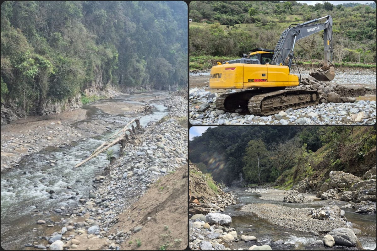 SIPDUS inicia desazolve del río Tlacolula para prevenir inundaciones