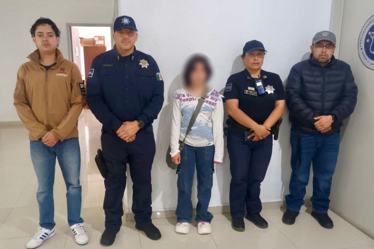 Localizan en el Mercado Primero de Mayo de Pachuca a menor reportada como desaparecida
