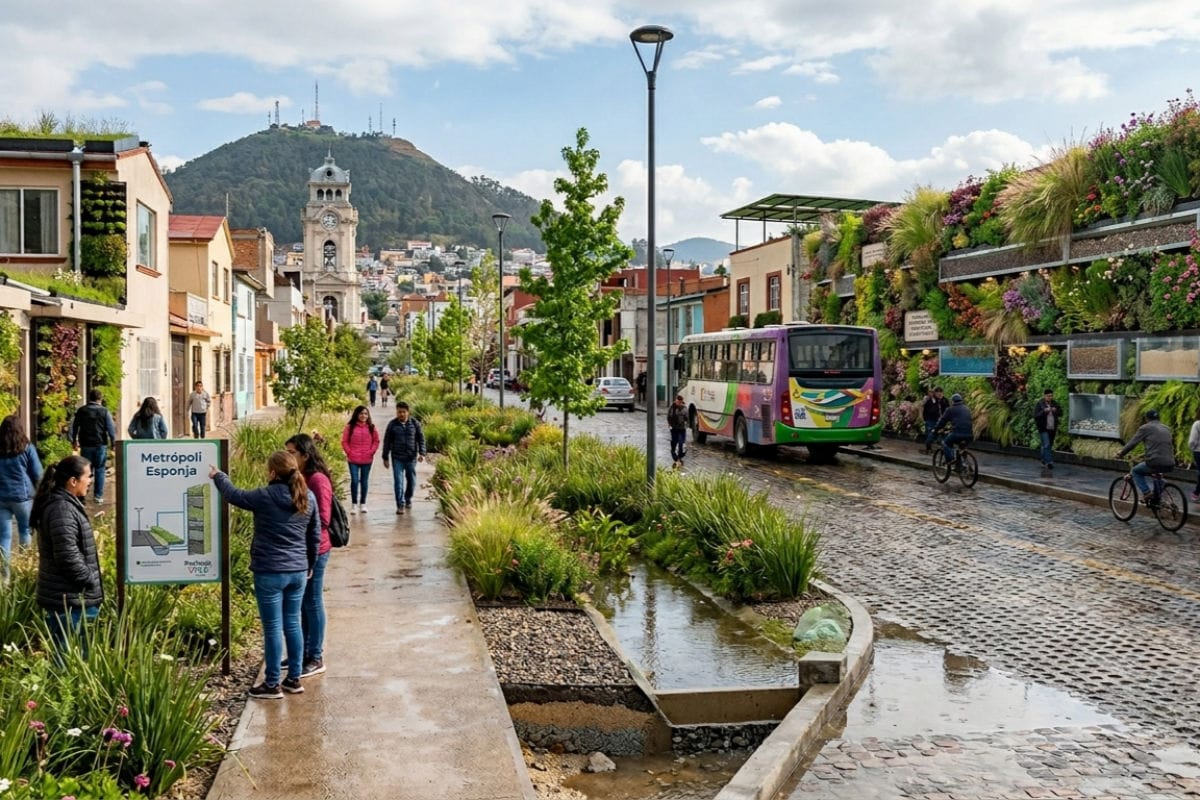 Hidalgo busca combatir la sequía y revolucionar la captación de agua con el proyecto Metrópoli Esponja