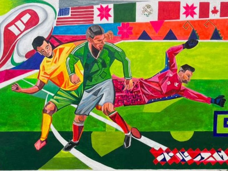 El arte toma las calles: Hidalgo se llena de murales mundialistas en 17 municipios