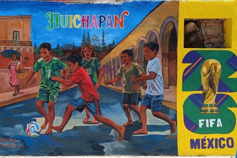 El arte toma las calles: Hidalgo se llena de murales mundialistas en 17 municipios