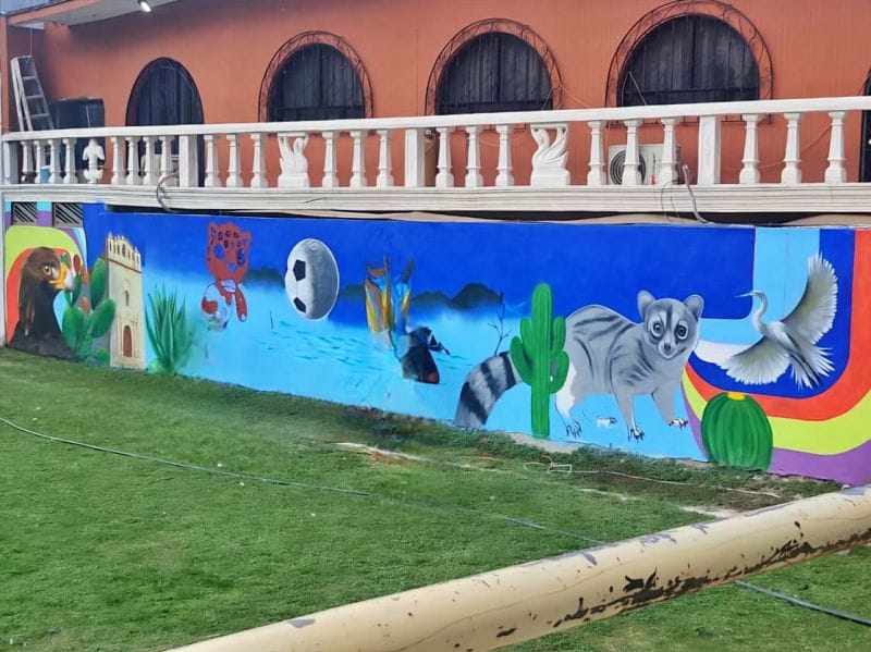 El arte toma las calles: Hidalgo se llena de murales mundialistas en 17 municipios