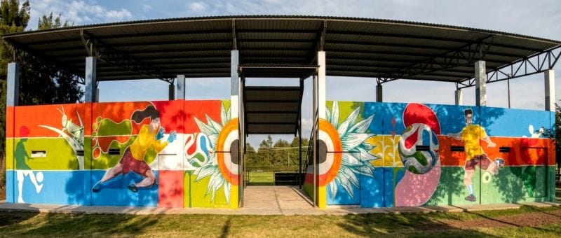 El arte toma las calles: Hidalgo se llena de murales mundialistas en 17 municipios