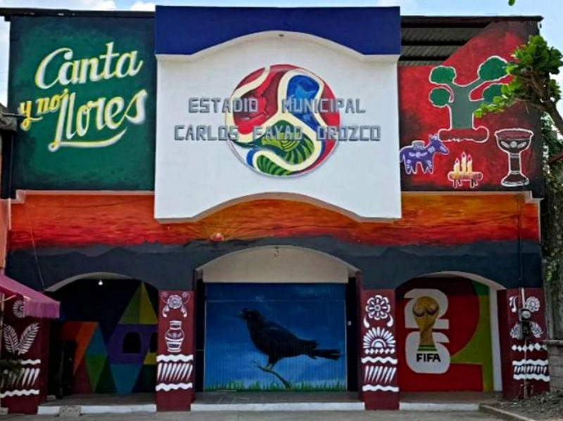 El arte toma las calles: Hidalgo se llena de murales mundialistas en 17 municipios
