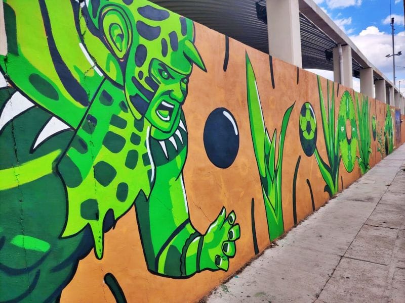 El arte toma las calles: Hidalgo se llena de murales mundialistas en 17 municipios