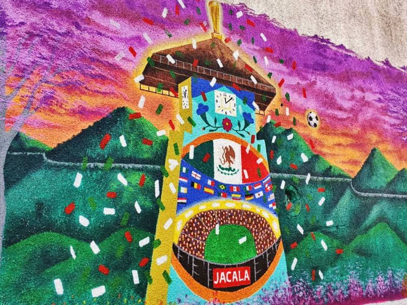 El arte toma las calles: Hidalgo se llena de murales mundialistas en 17 municipios