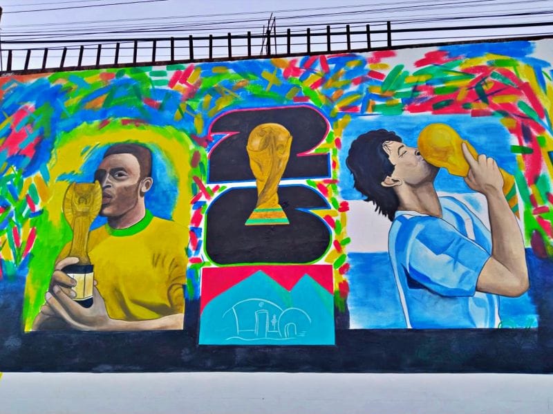 El arte toma las calles: Hidalgo se llena de murales mundialistas en 17 municipios