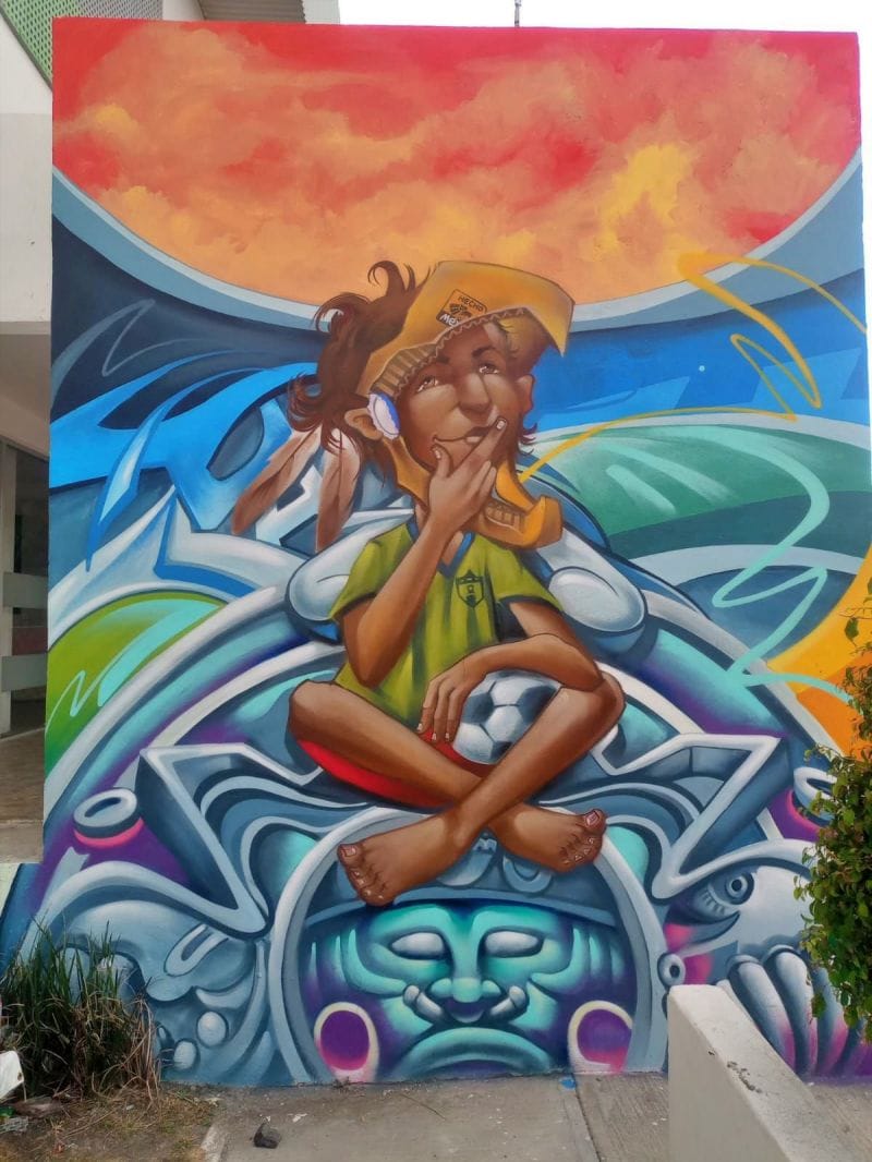 El arte toma las calles: Hidalgo se llena de murales mundialistas en 17 municipios
