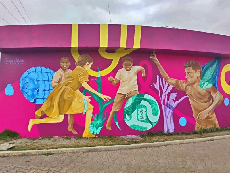 El arte toma las calles: Hidalgo se llena de murales mundialistas en 17 municipios