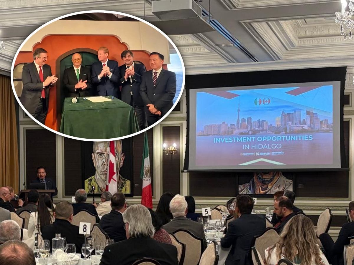 Acuerdo histórico en Toronto: concreta Hidalgo millonaria inversión de importante empresa canadiense