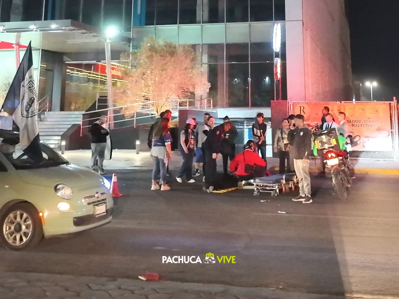Dos personas resultaron atropelladas tras Serenata Tuza en Zona Plateada (video)