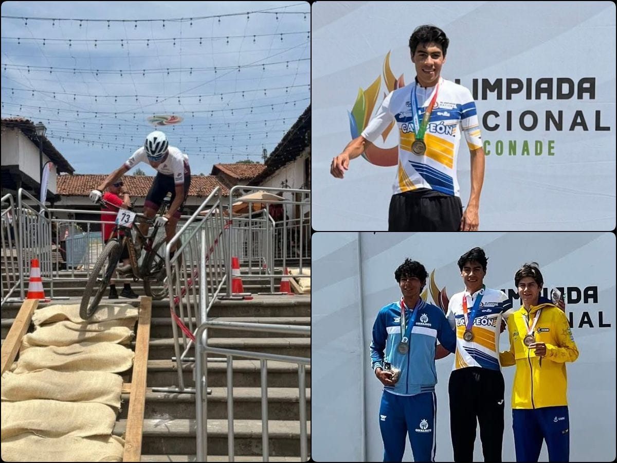 ¡Aplausos! Carlos Alberto García, el estudiante hidalguense que conquistó dos oros en la Olimpiada Nacional
