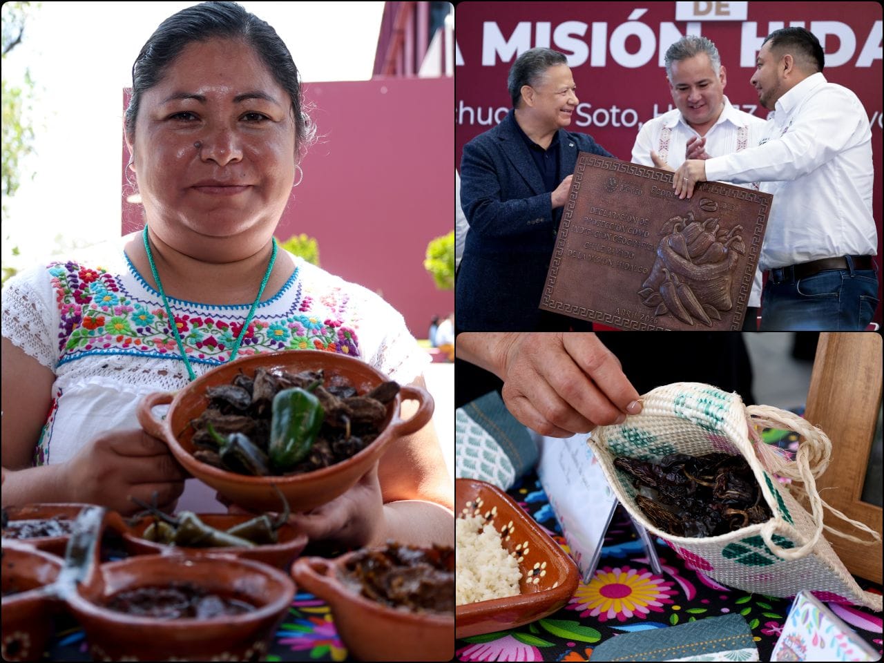 El chile rayado de La Misión ya es patrimonio protegido de Hidalgo