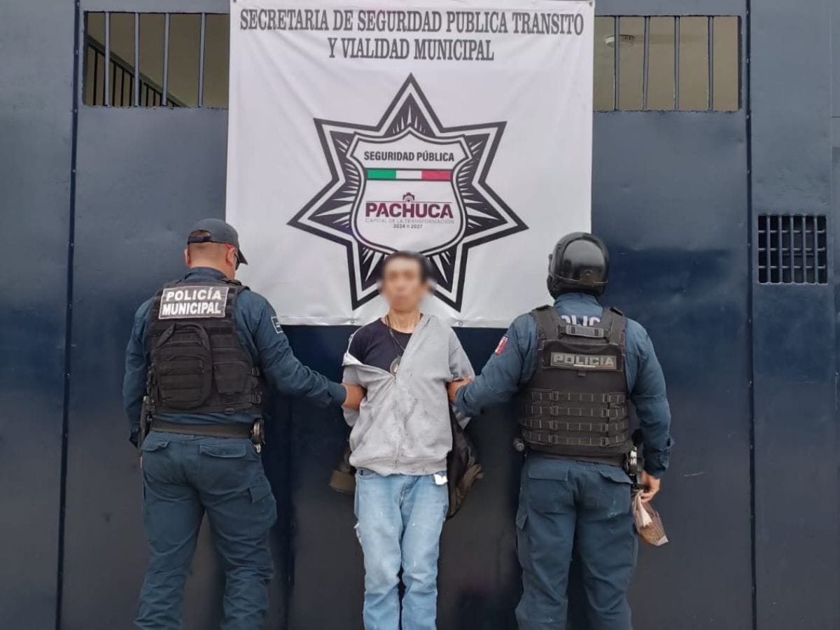Se robó una batería y acabó detenido en Pachuca