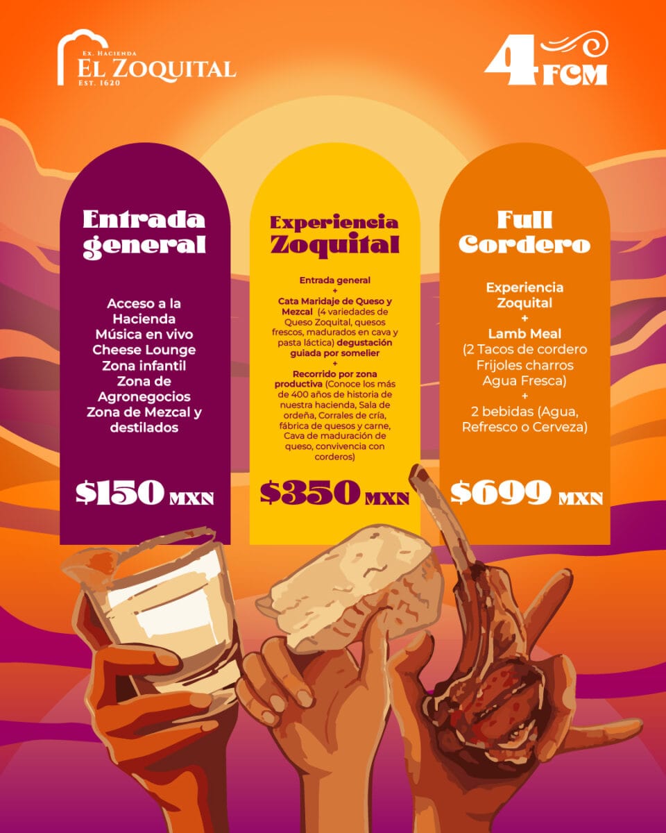 Ya viene el 4to. Festival del Cordero y el Mezcal, en la Exhacienda El Zoquital