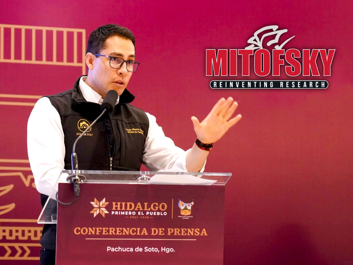 Mitofsky posiciona a Jorge Reyes como el alcalde con mayor aprobación en Hidalgo