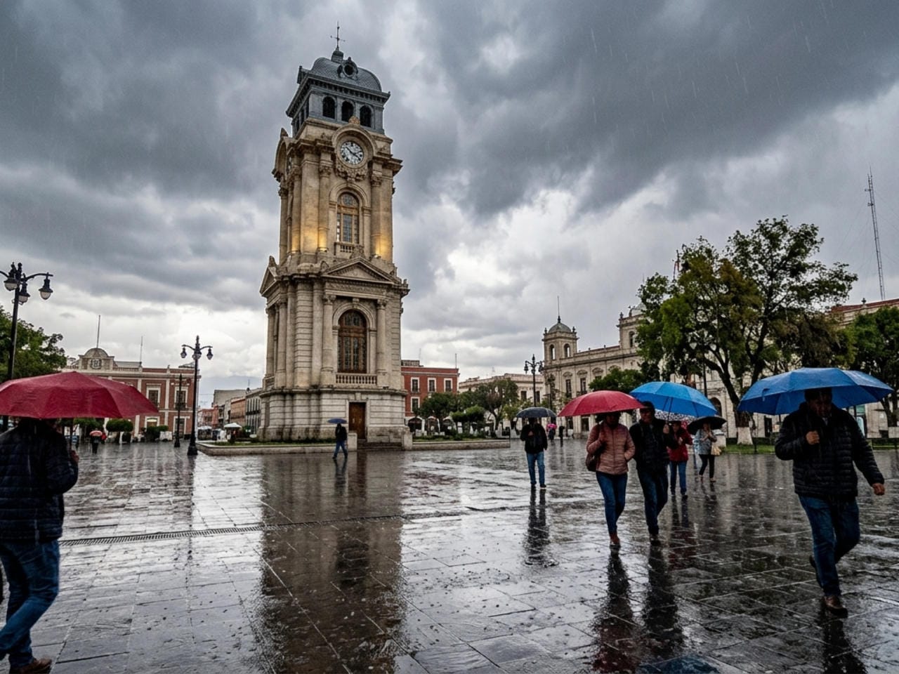 Vuelve el clima inestable en Pachuca: se espera calor, tormentas eléctricas y lluvias intermitentes