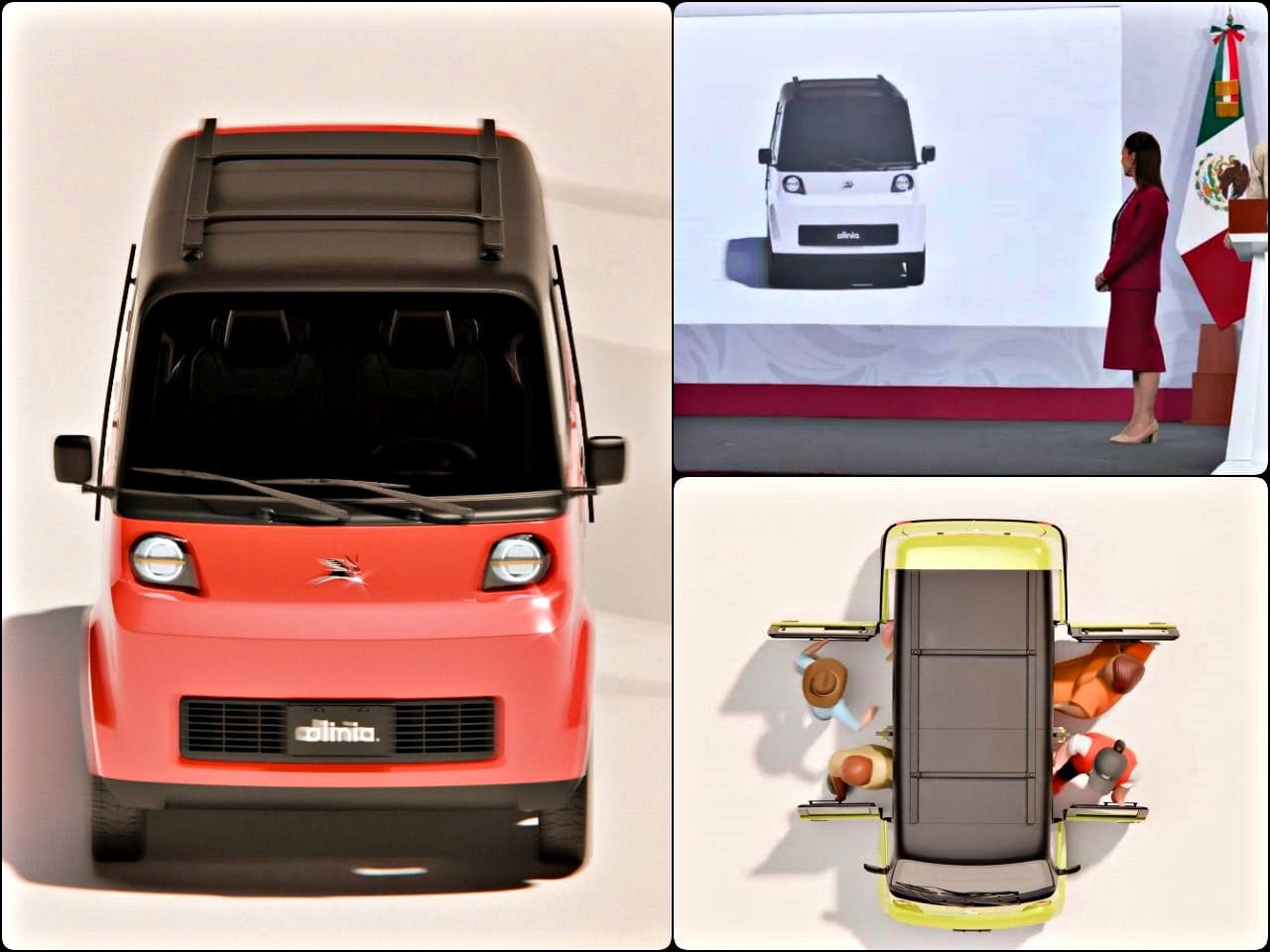 Sheinbaum presenta el diseño del Olinia, el auto eléctrico que busca revolucionar la movilidad nacional (video)