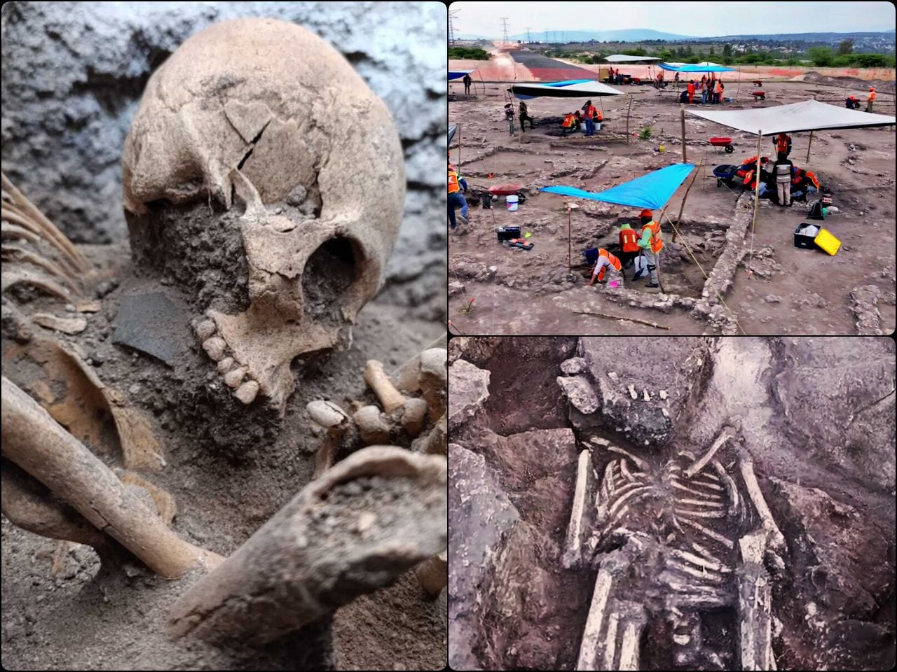 Así es el sitio arqueológico teotihuacano descubierto en Tula tras excavaciones por el tren México-Querétaro | VIDEO