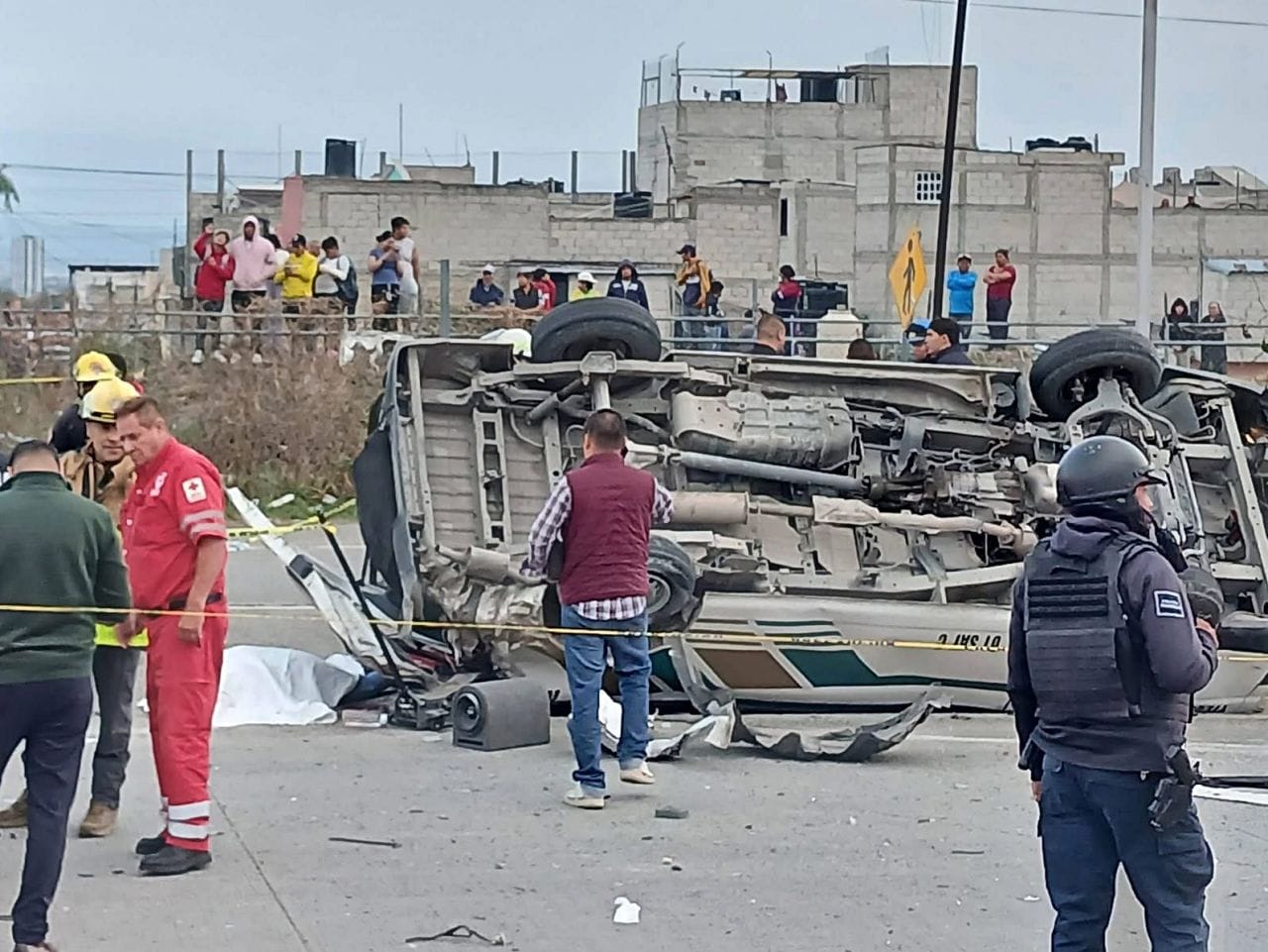 Podrían revocar concesión a urvan accidentada en el bulevar Minero por falta de seguro