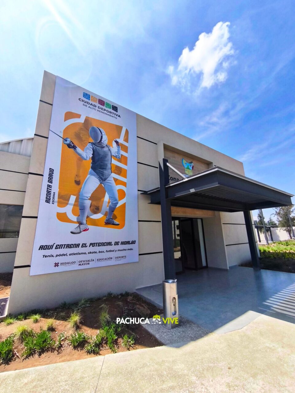 En fotos: Ciudad Deportiva de Alto Rendimiento, la nueva megaobra en Pachuca