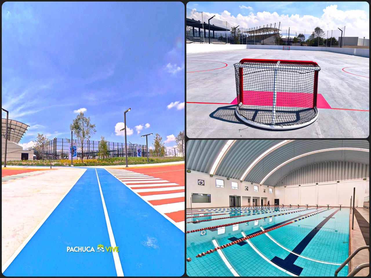 En fotos: Ciudad Deportiva de Alto Rendimiento, la nueva megaobra en Pachuca