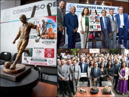 Proponen monumento y día conmemorativo por la herencia futbolística de Real del Monte