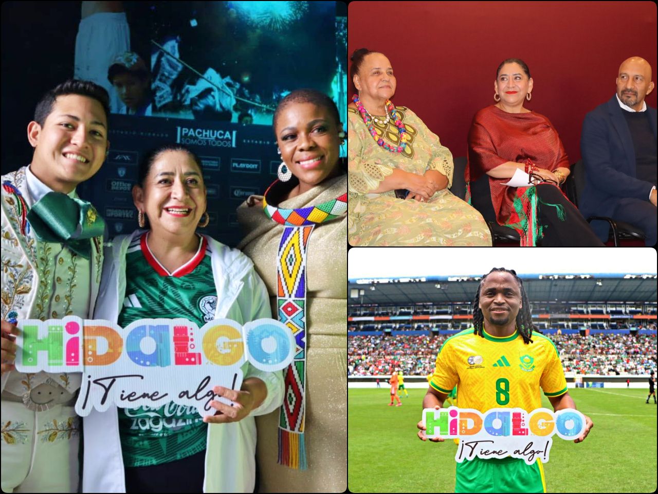 Se hermanan Hidalgo y Sudáfrica más allá del futbol