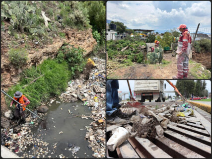 Lluvias en Pachuca: la dura y silenciosa labor para evitar inundaciones