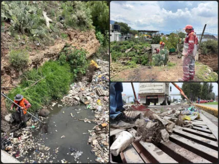 Lluvias en Pachuca: la dura y silenciosa labor para evitar inundaciones
