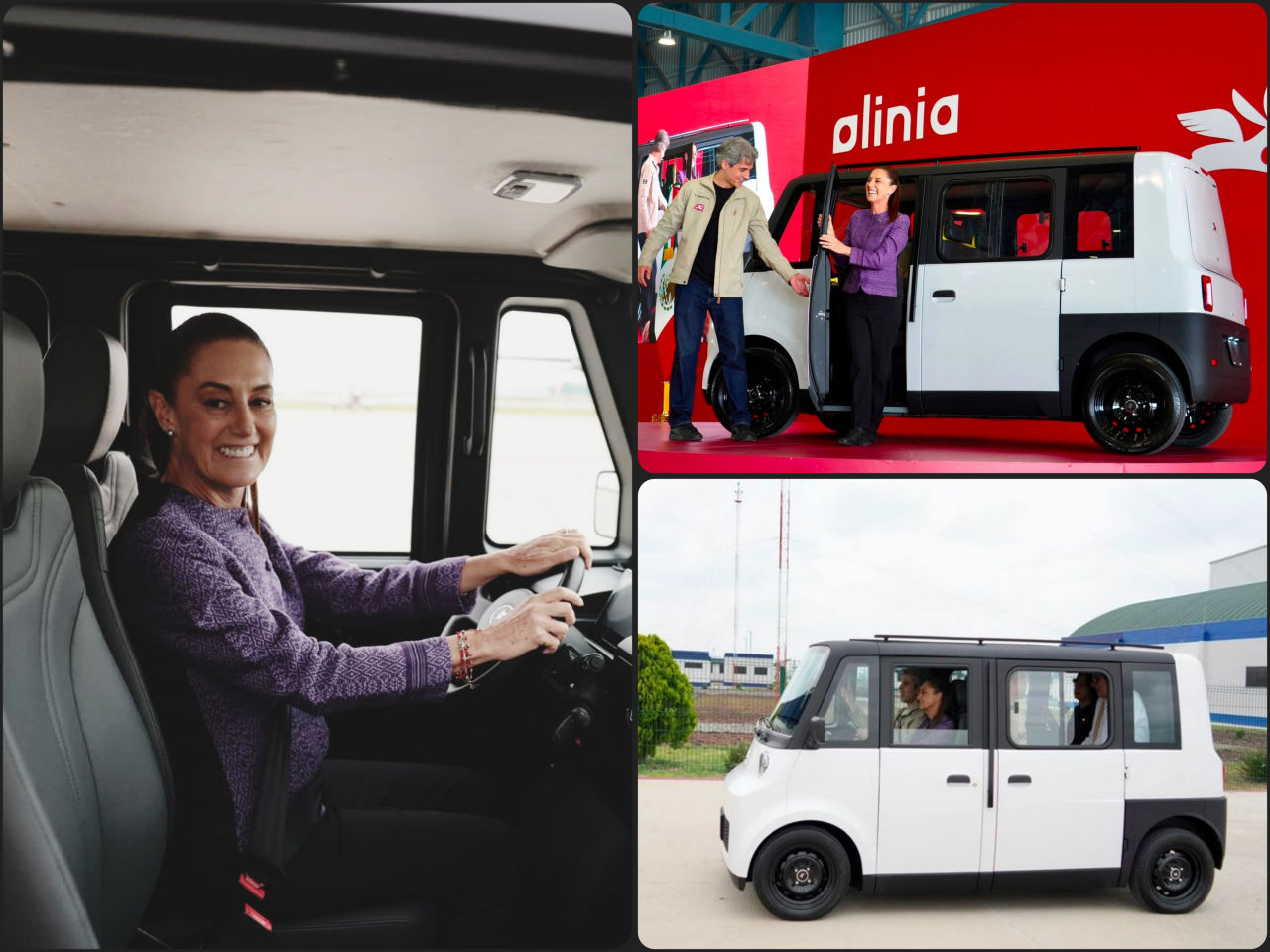 Claudia Sheinbaum presenta Olinia 1, el auto eléctrico mexicano que costará 150 mil pesos