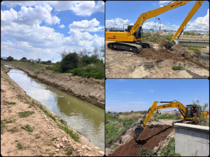 Ejecutan obras para reducir impacto de inundaciones en el Río de las Avenidas