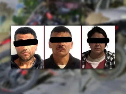 Con reporte ciudadano, logran captura de presunta banda robamotos en Pachuca
