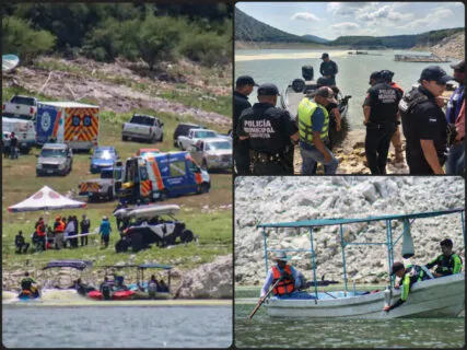 Tragedia en la presa Zimapán: vuelca embarcación con nueve personas; cuatro pierden la vida