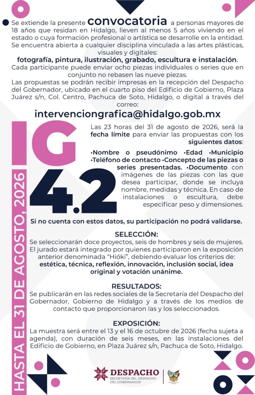 Artistas locales transformarán el Edificio de Gobierno con la nueva convocatoria de Intervención Gráfica