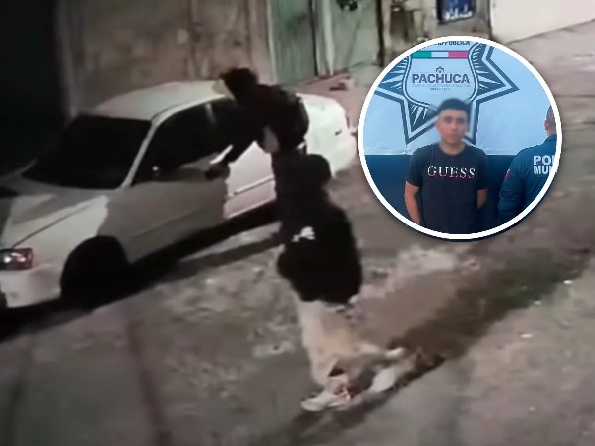 Atrapan a presunto ladrón de autopartes reportado en Pachuca Denuncia