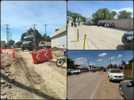 Vecinos detienen maquinaria: bloquean obras del Tren AIFA-Pachuca en Mineral de la Reforma