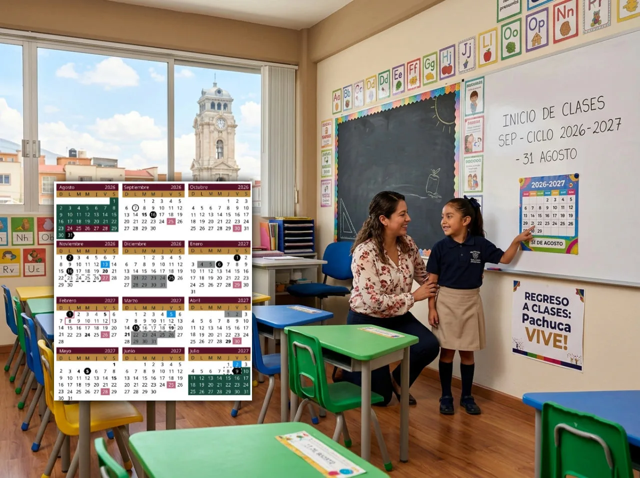 La SEP publica el calendario escolar 2026-2027; estos son los días de descanso y fechas importantes