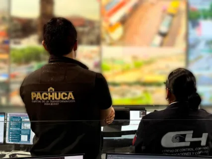 Pachuca se llena de 'ojos': inician la instalación de más de 500 cámaras de seguridad