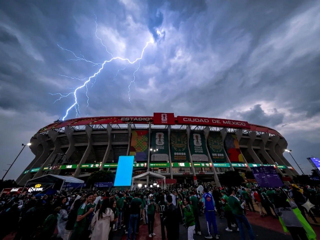 El México contra Inglaterra del Mundial cambia de horario por riesgo de tormenta eléctrica