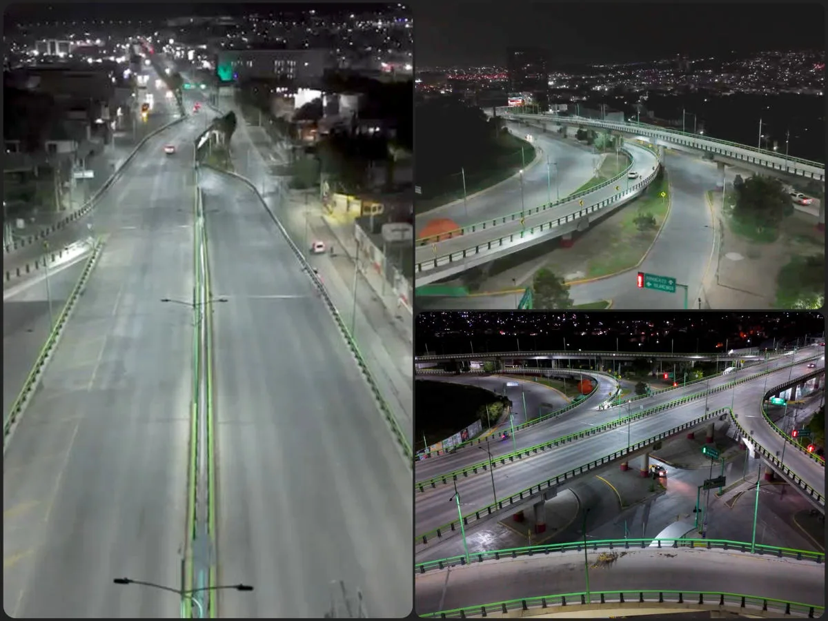 El ayuntamiento de Pachuca moderniza el alumbrado del bulevar Colosio con tecnología LED