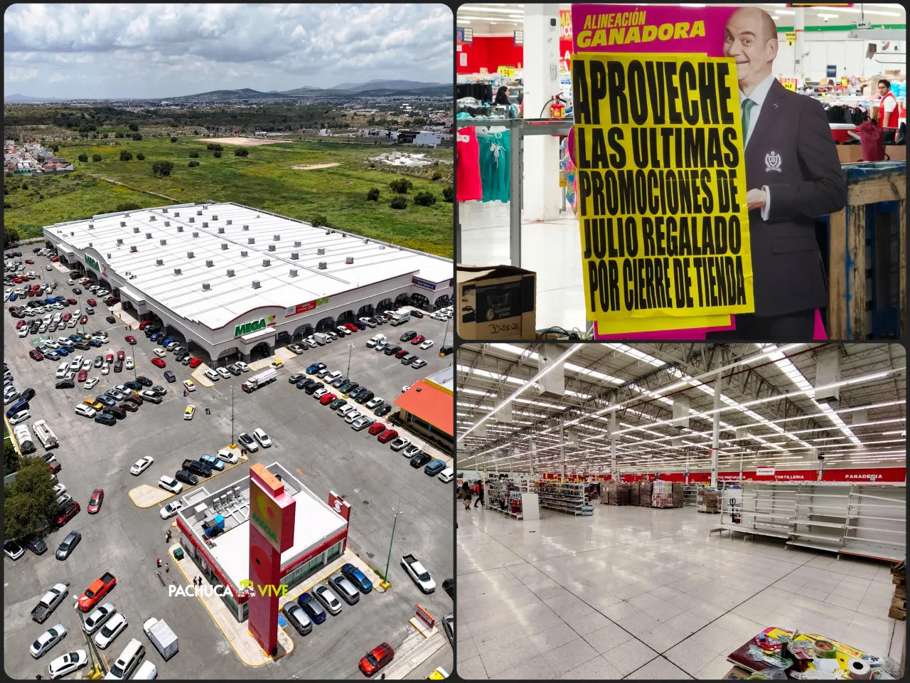 Adiós a un gigante: la 'Mega' de Pachuca anuncia su cierre definitivo
