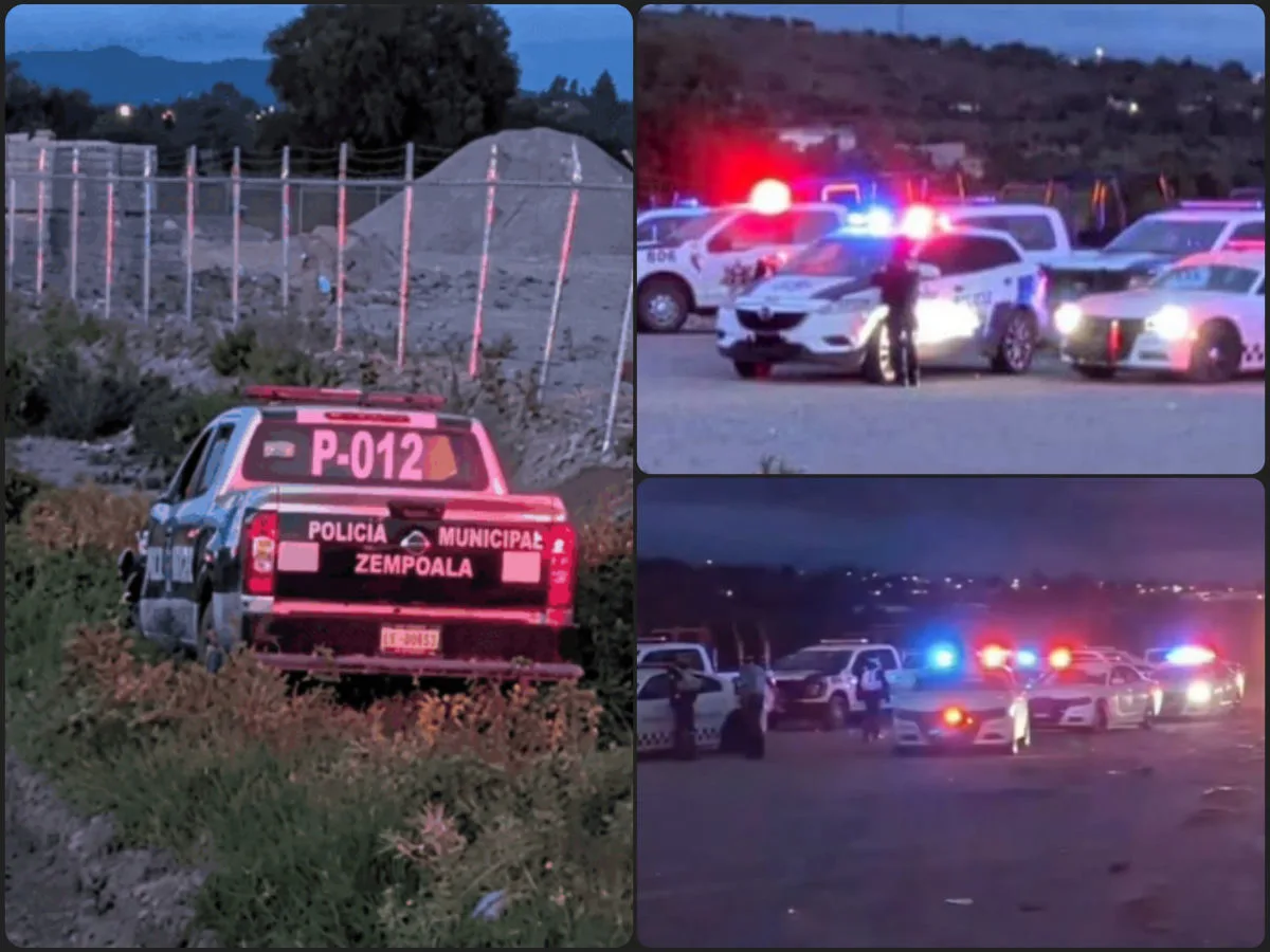 Presunto homicida roba patrulla y desata persecución y balacera en zona metropolitana de Pachuca