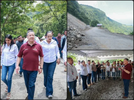 Julio Menchaca da inicio a las Rutas de la Reconstrucción con obras para municipios en rehabilitación