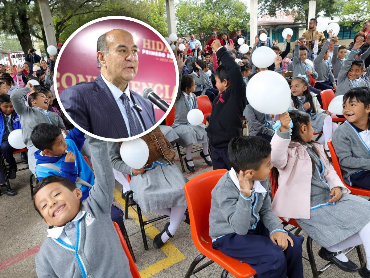 Hidalgo logra cifras récord en eficiencia escolar y anuncia nuevas escuelas para el próximo ciclo