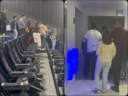 Alarma en Galerías Pachuca: evacúan salas de Cinépolis en plena función por explosión de batería